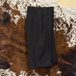 Worthington Black Midi Pencil Trousers with Slit